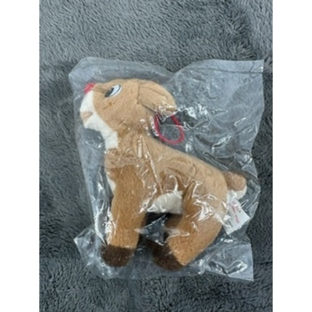 Rudolph The Red‎ Nosed Reindeer Island of Misfit Toys Plush Ornament New
